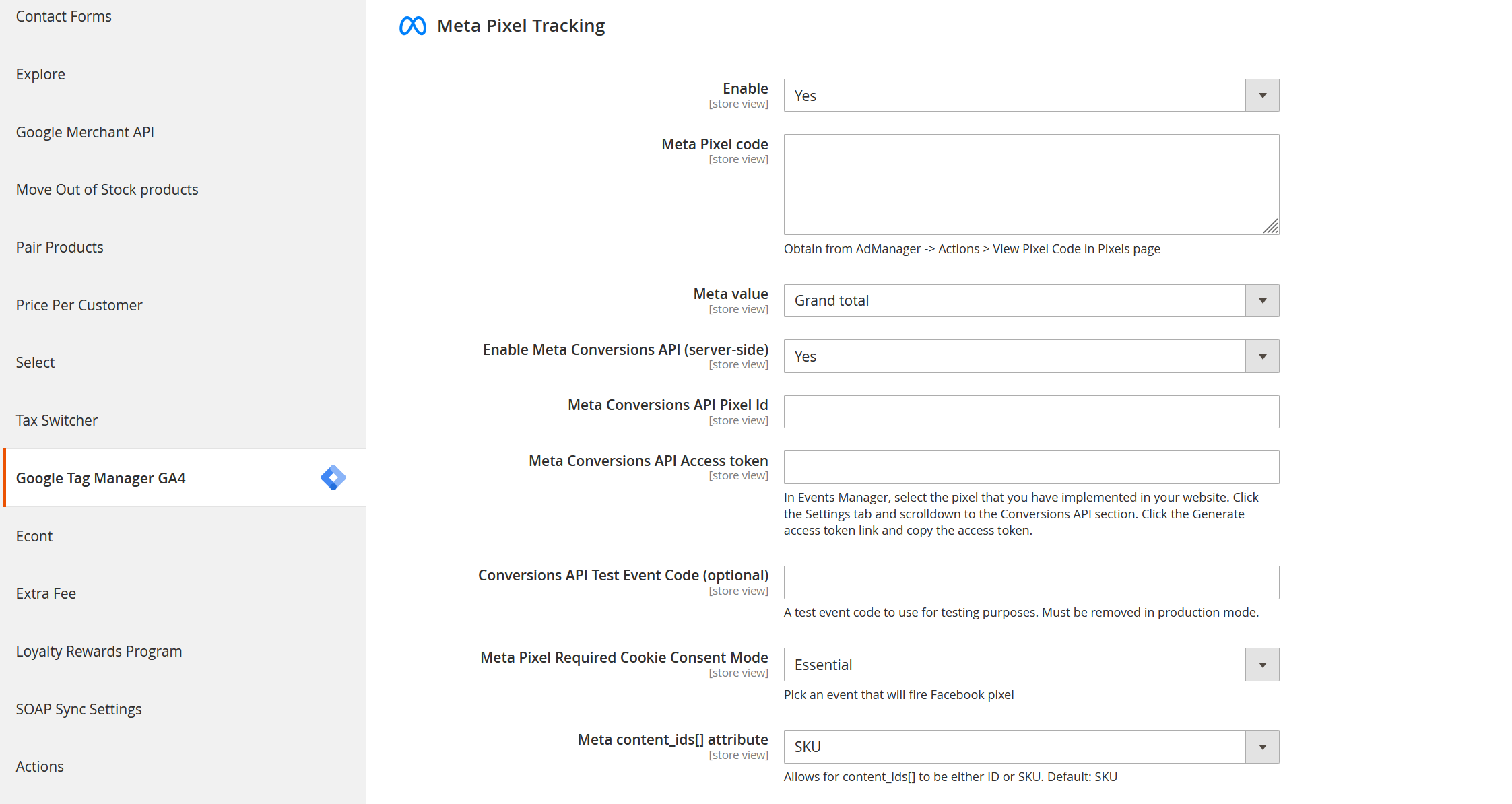 Magento 2 Google Analytics 4 (GA4) GTM Extension
